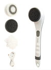 Cleansing & Exfoliating Body Brush With Brush Heads