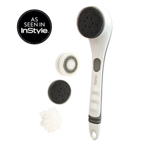  Cleansing & Exfoliating Body Brush With Brush Heads